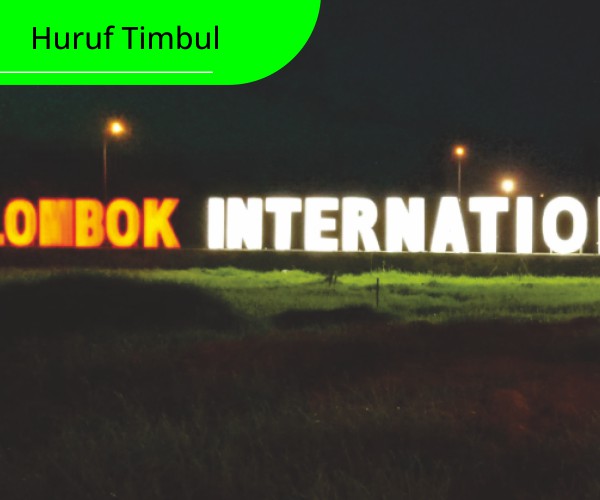 huruf timbul